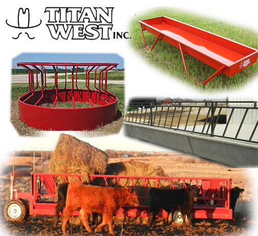 Bextra West Round Bale Feeder